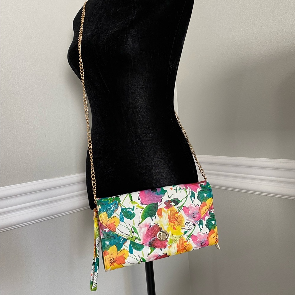Floral Multi color clutch